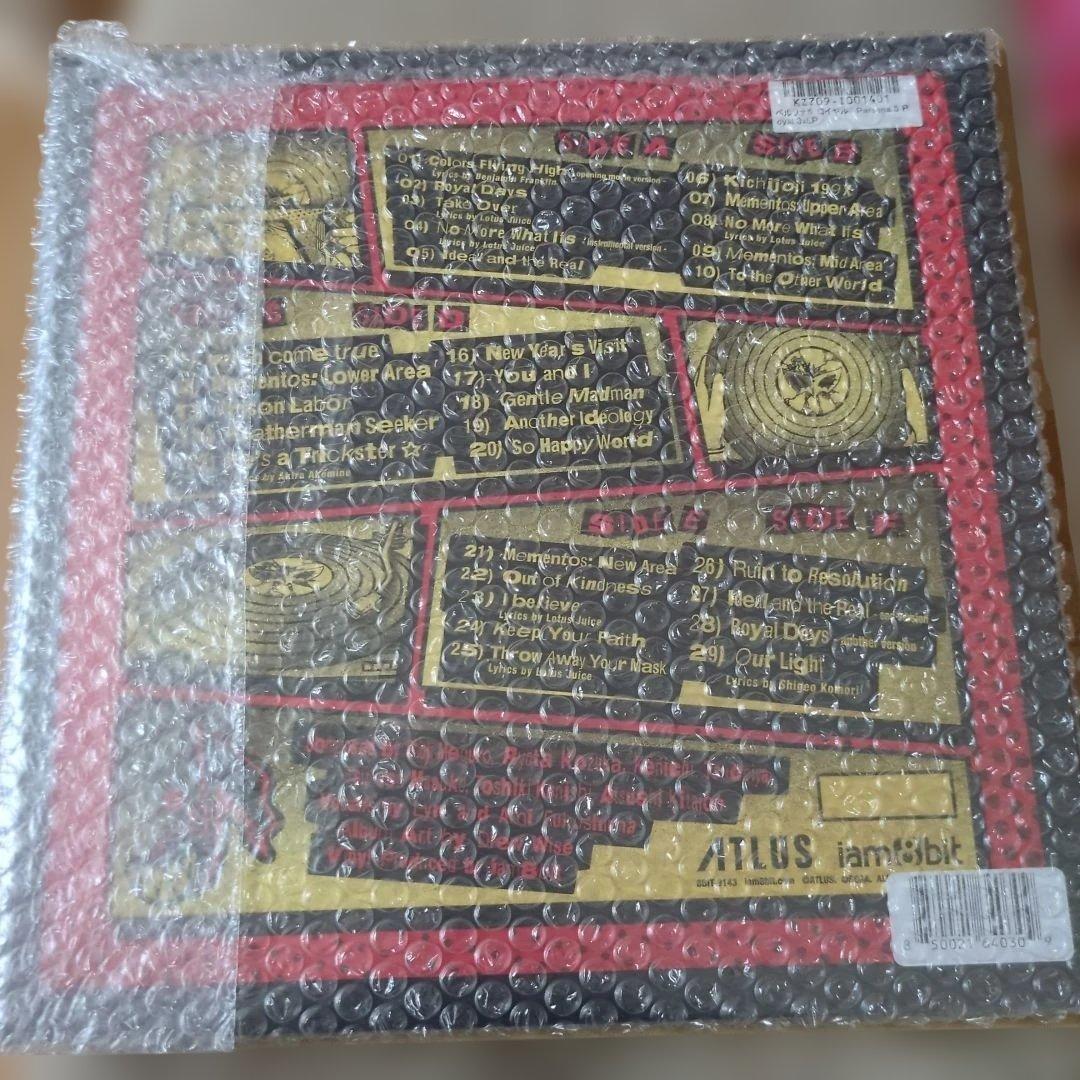 新品 Persona 5  Soundtrack 3LP ペルソナ5