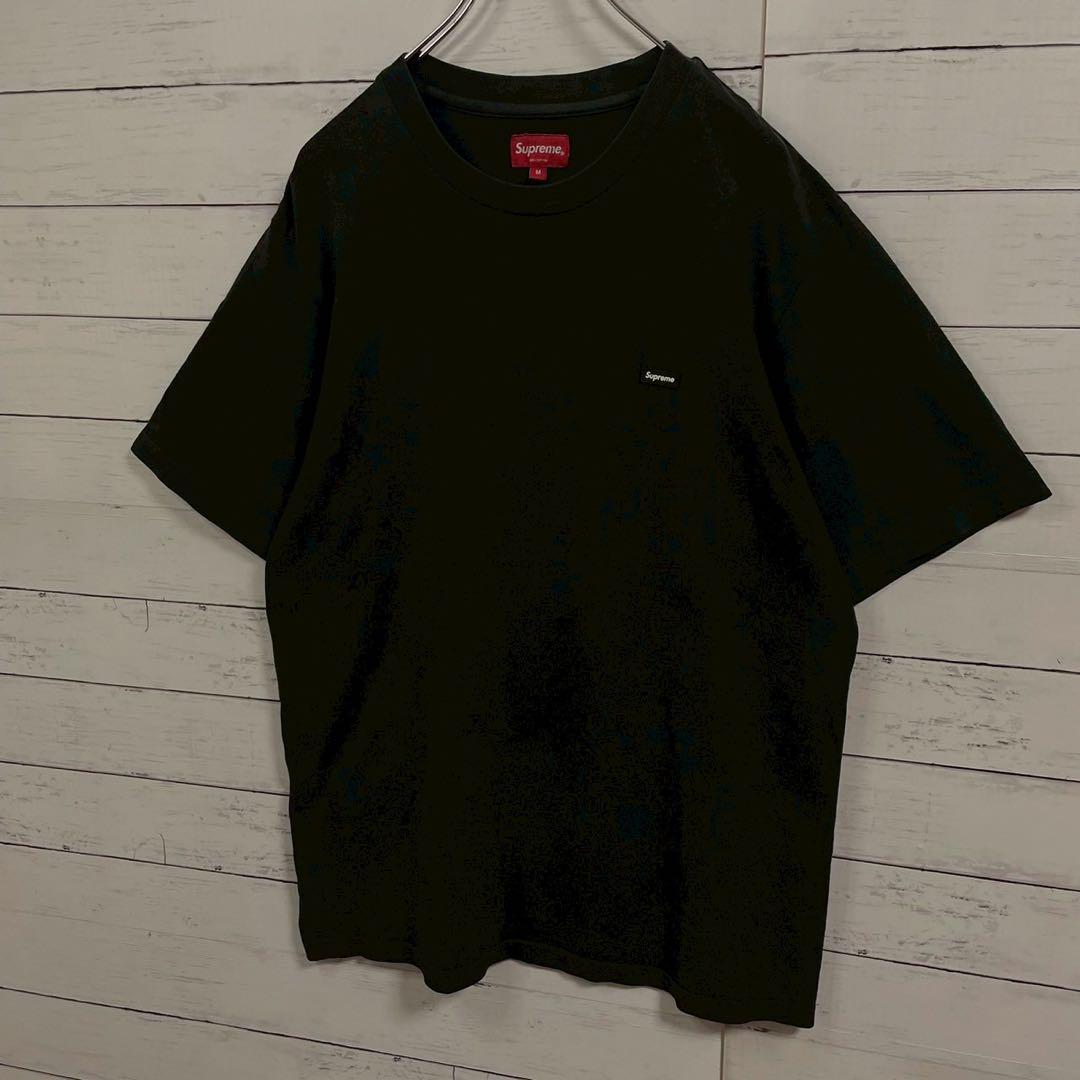 1【即完売モデル】シュプリーム☆スモールボックスロゴ Tシャツ☆110