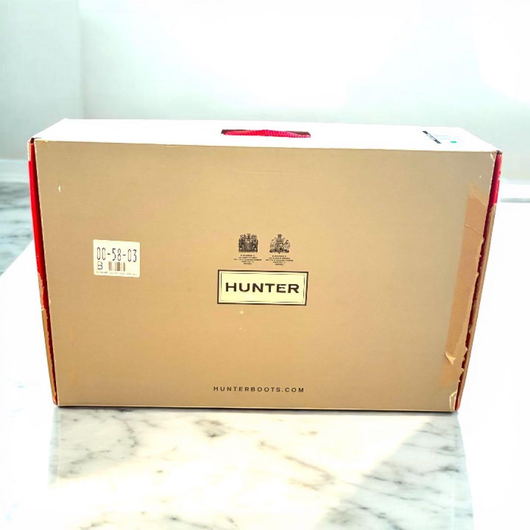 新品未使用 ハンター オリジナルリファインド レインブーツ 希少カラー25cm