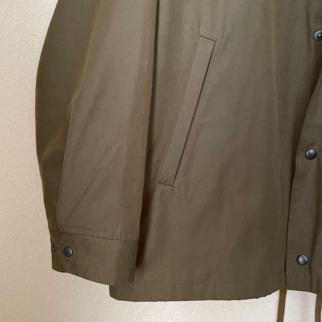 A Vontade Coaches Jacket オリーブLサイズ チンスト付き