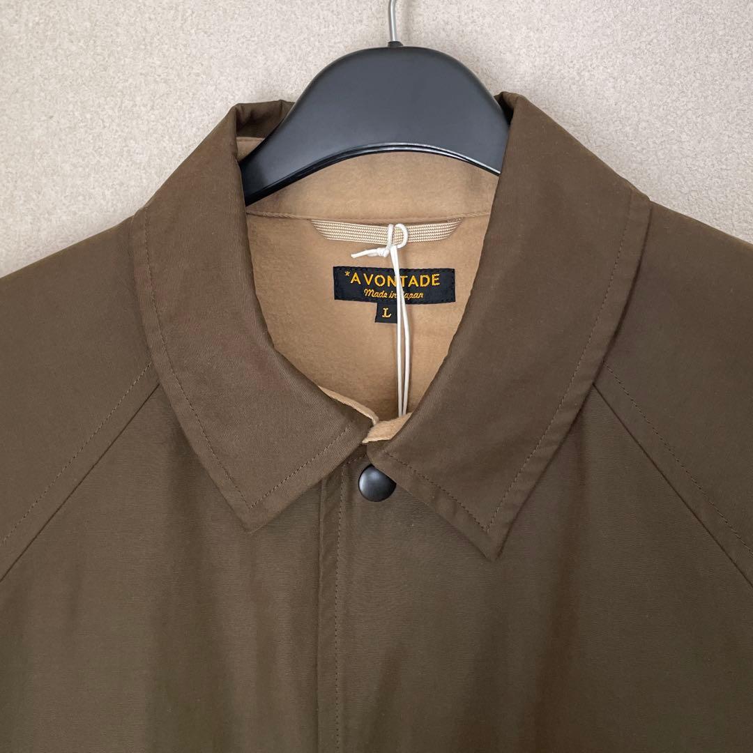 A Vontade Coaches Jacket オリーブLサイズ チンスト付き