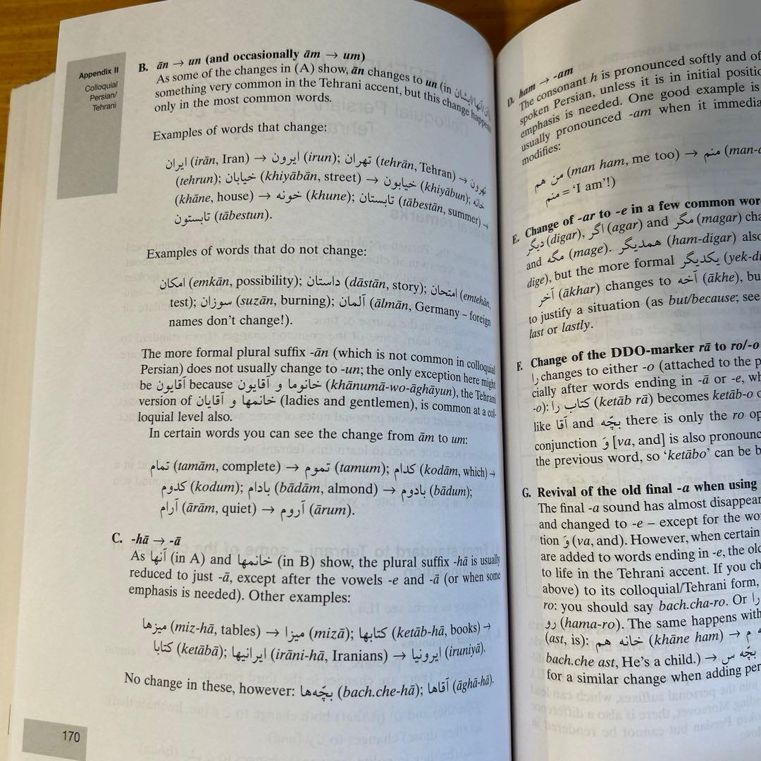 語学・辞書・学習参考書 Intermediate Persian grammar workbook