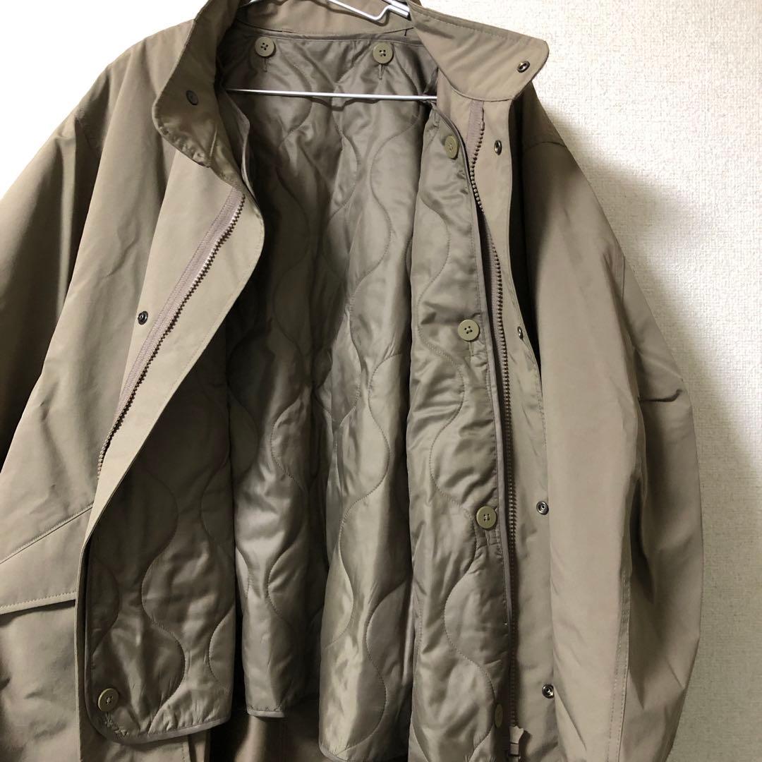 【良品】UNIQLO ウィンドプルーフ2wayコート