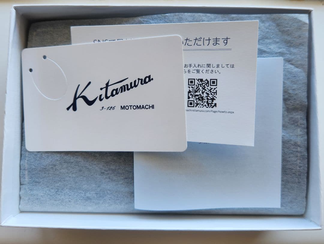 キタムラ 二折財布 小銭入れL字ファスナータイプ 新品未使用