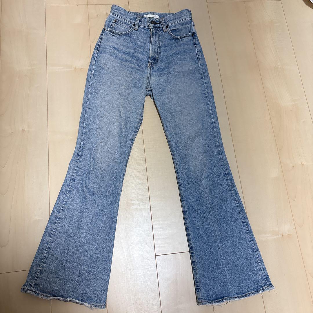 パンツ moussy MVS FLARE 24inch