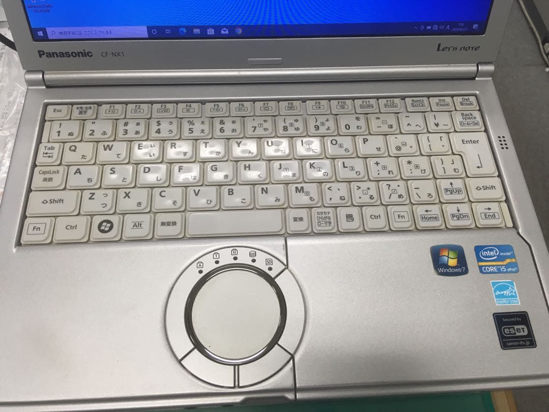 その他ノートPC本体 Panasonic CF-NX1 Ms-office2007