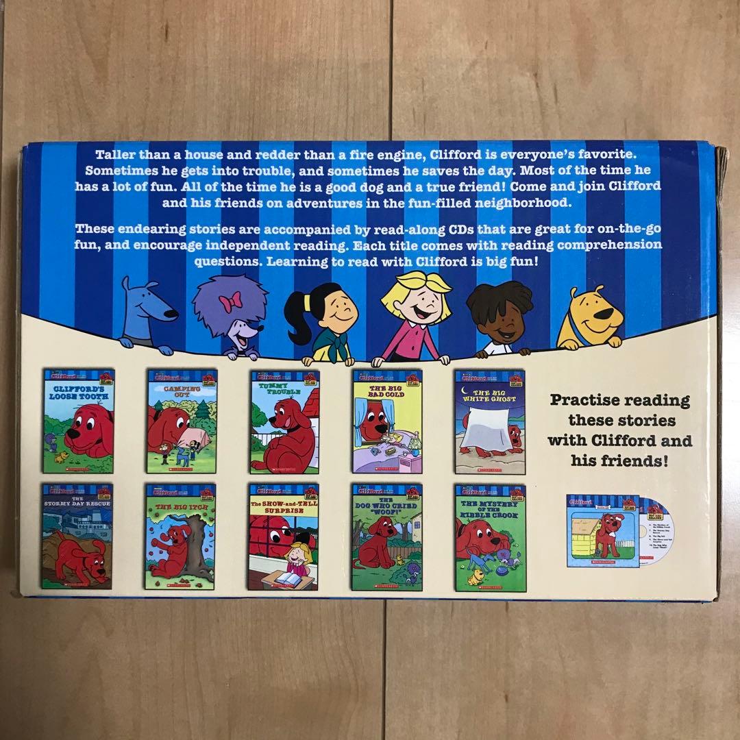 【QR音源/CD付き】 Clifford おすすめ英語絵本 10冊 セット