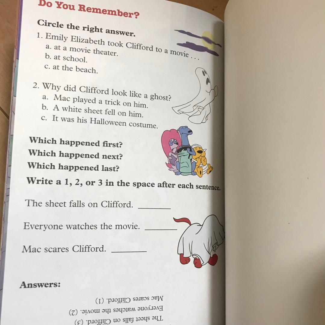 【QR音源/CD付き】 Clifford おすすめ英語絵本 10冊 セット