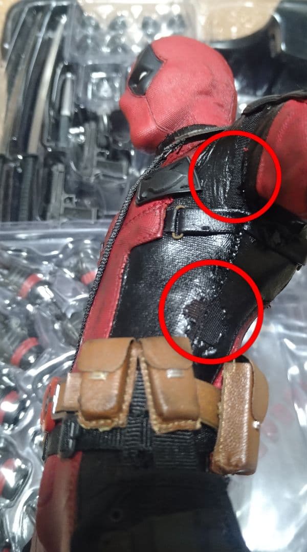 【現状品】hottoys デッドプール MMS 347 ホットトイズ