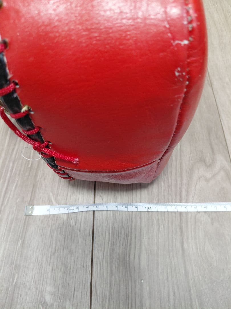 THAISMAI (タイサマイ) キックミット 赤 2個セット