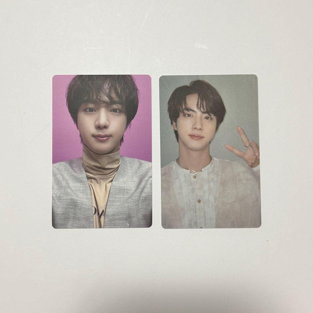 BTS JIN ジン トレカ 公式 proof 韓国ラキドロ コレクター