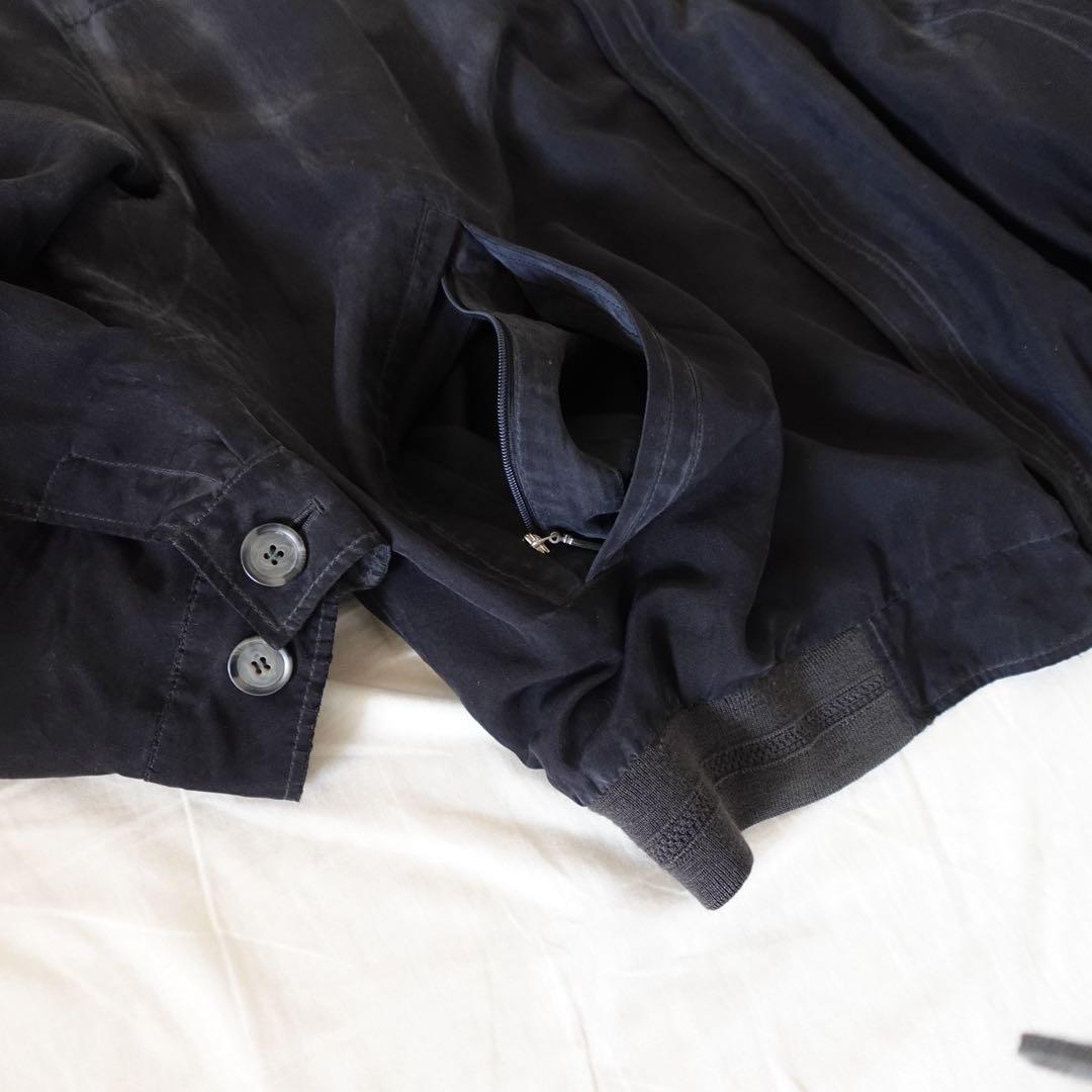 ジャケット・アウター pierre cardin silk blouson