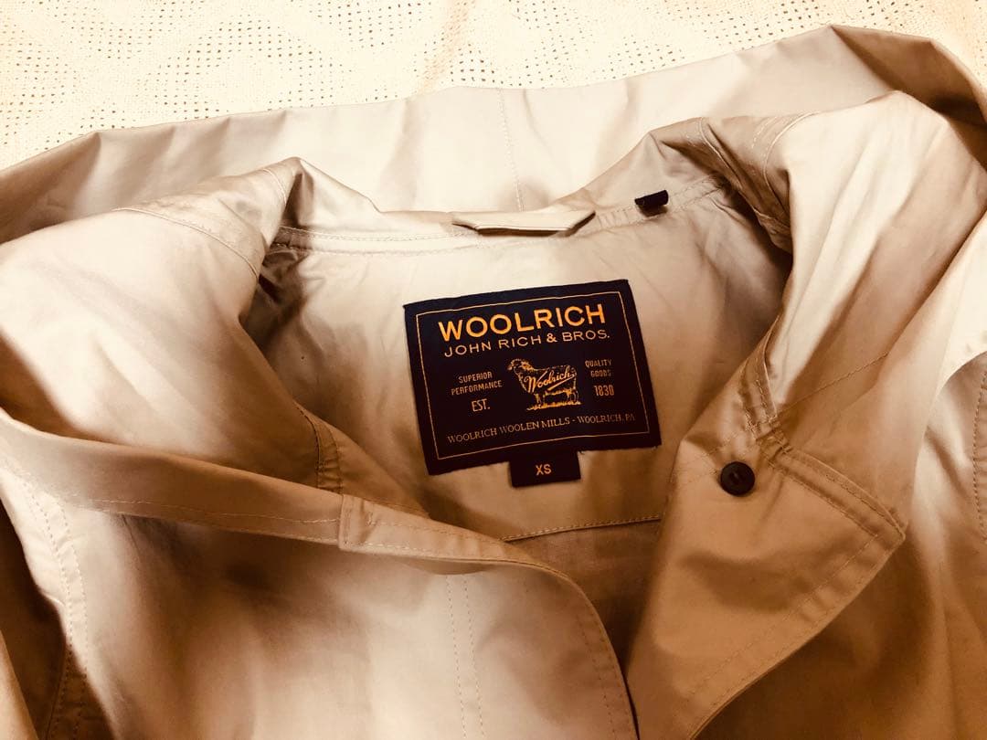 WOOLRICH ウールリッチ フードコート スプリングXS