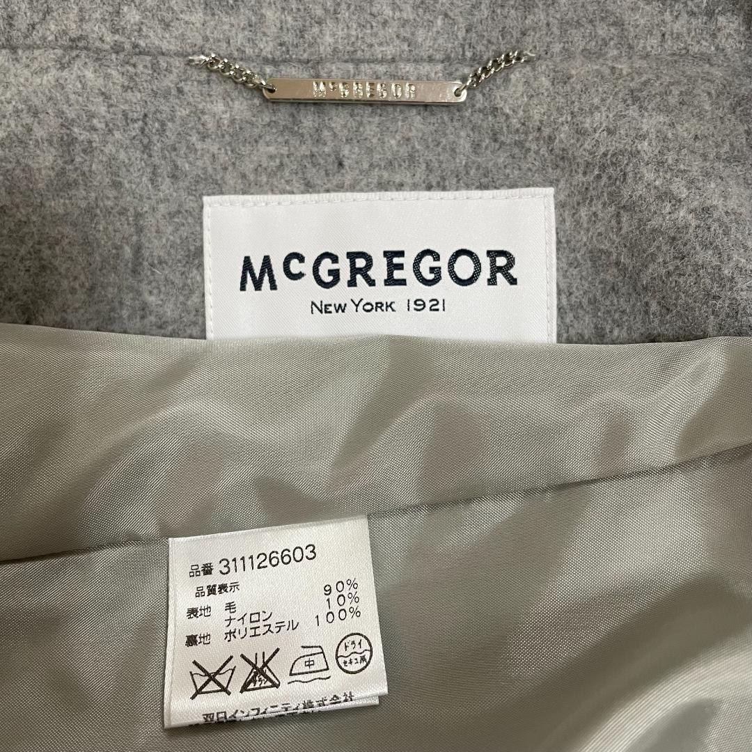 マックレガー McGREGOR グレー コート M 秋冬 美品