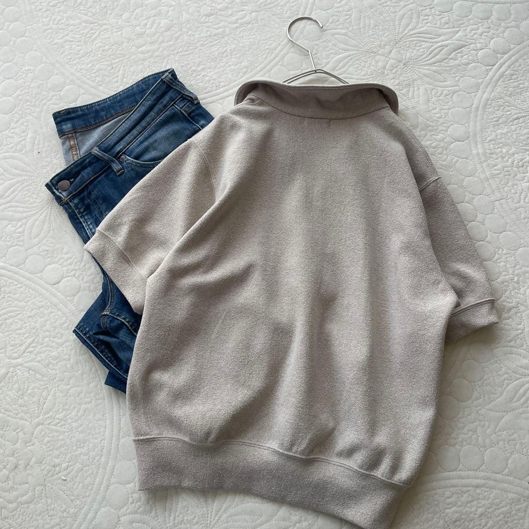 Steven Alan ブークレダンボール　スキッパーネックプルオーバー
