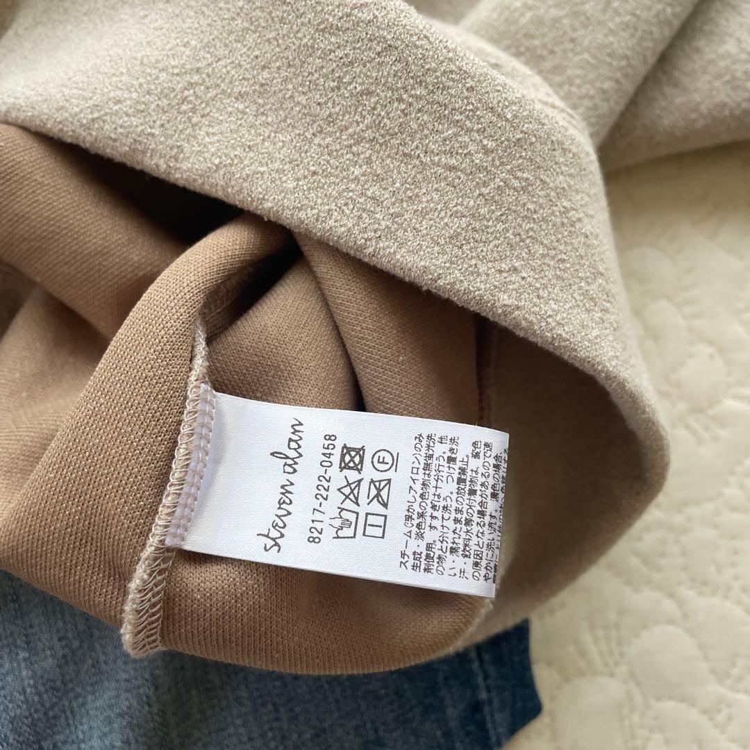 Steven Alan ブークレダンボール　スキッパーネックプルオーバー