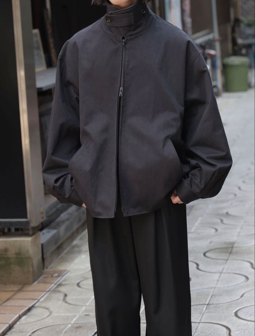 ジャケット・アウター Sulfur Dyed Brushed Chino Zip Jacket S