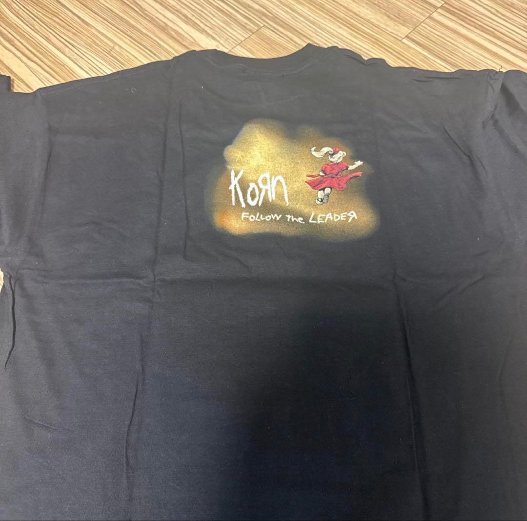 「値下希望可」Korn Follow the Leader Tシャツ Lサイズ