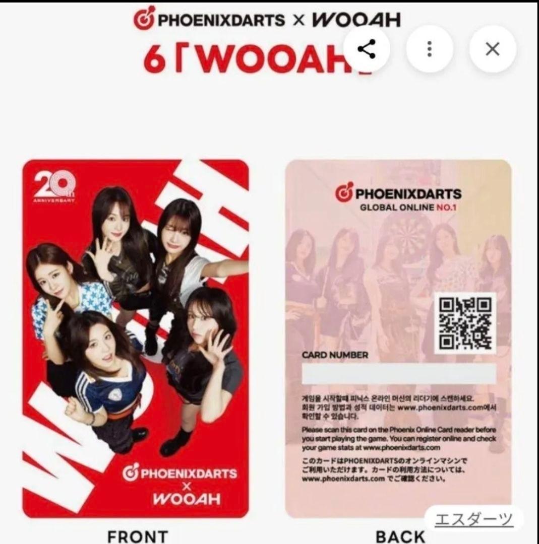 【新品未使用】フェニックスダーツ WOOAHイベント デジコン付PHOENica