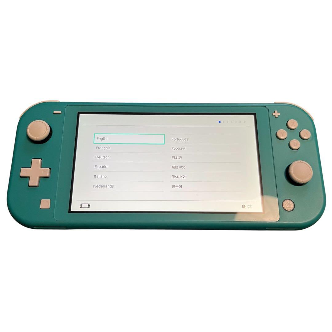 Nintendo switch lite ターコイズ