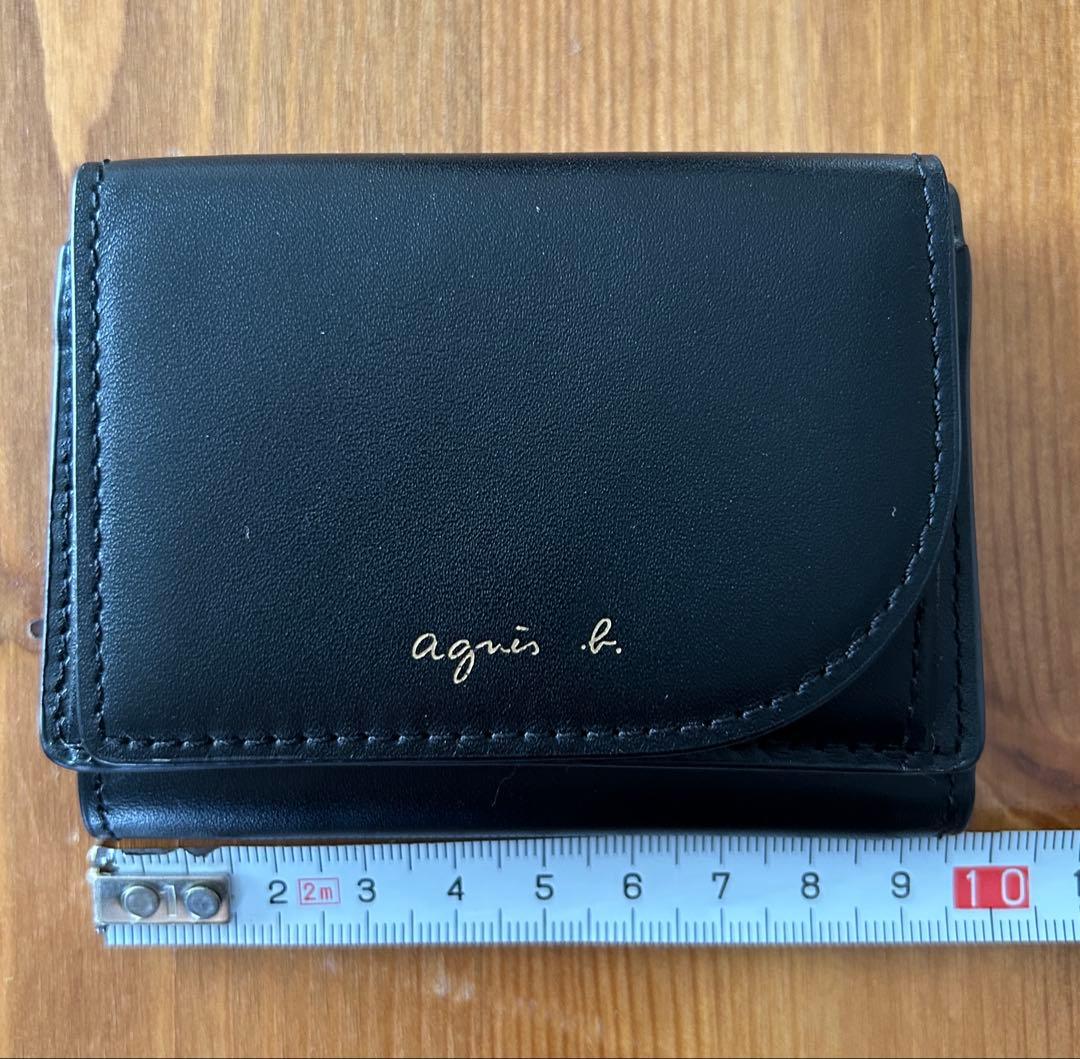 agnès b. コンパクト三つ折り財布