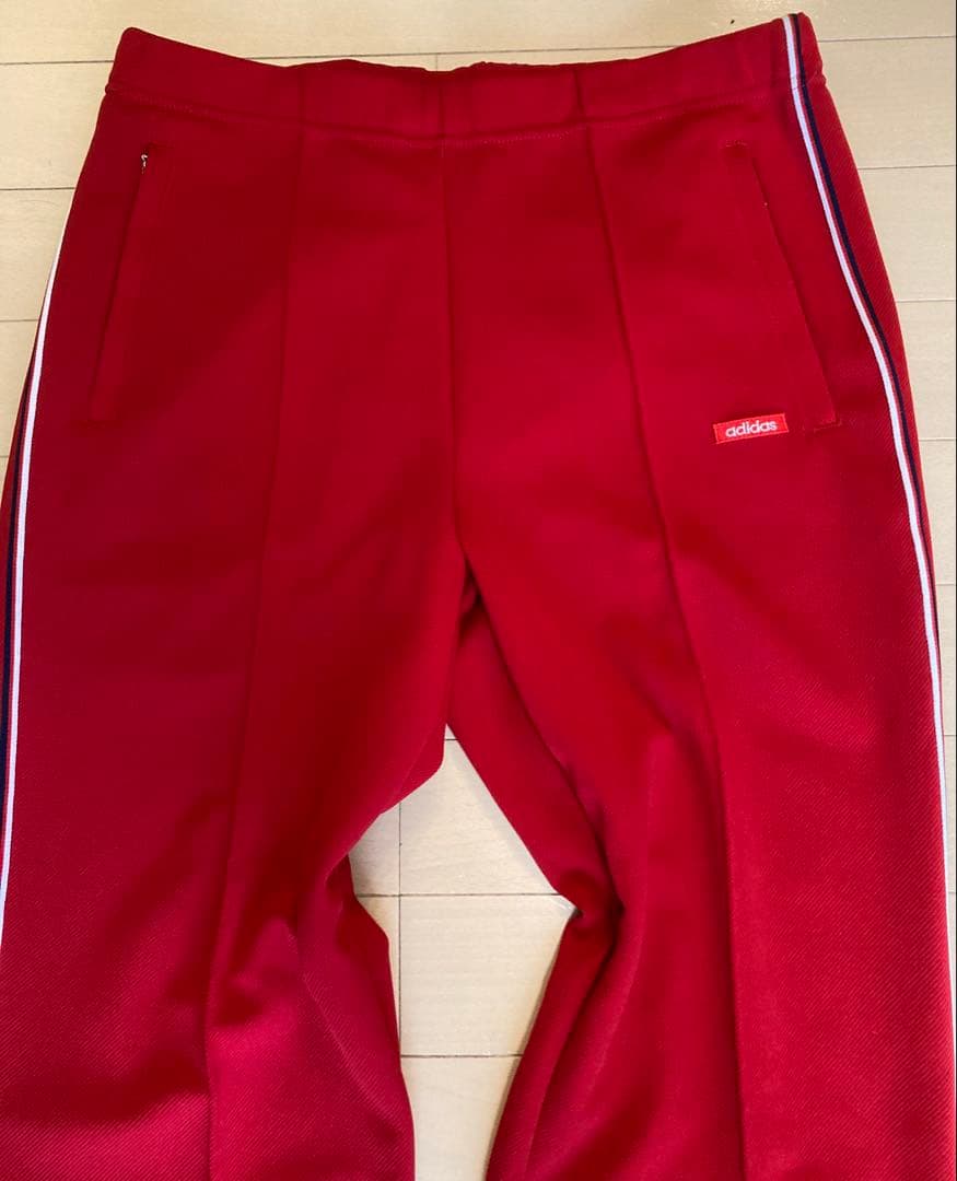 60s〜70s デッドストック　西ドイツ製　adidas トラックパンツ　付属品