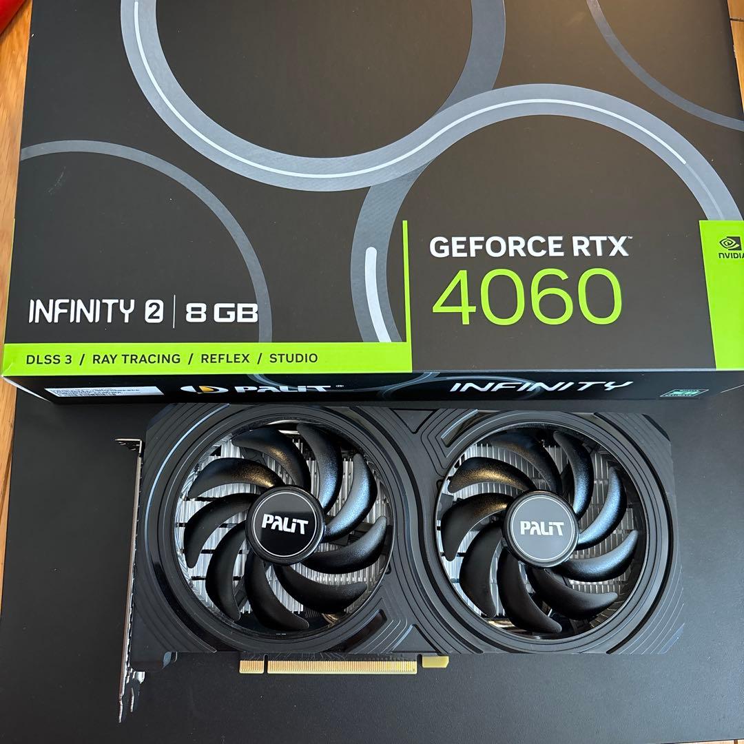 GeForce RTX 4060 PaLit GPU　rtx4060
