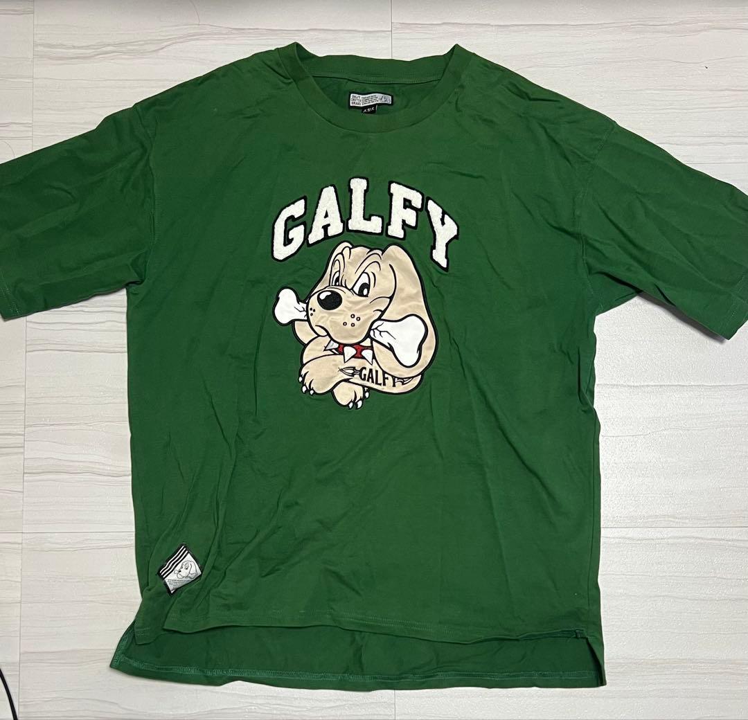 GALFY ガルフィー セットアップ グリーン 緑 tシャツ パンツ XLサイズ