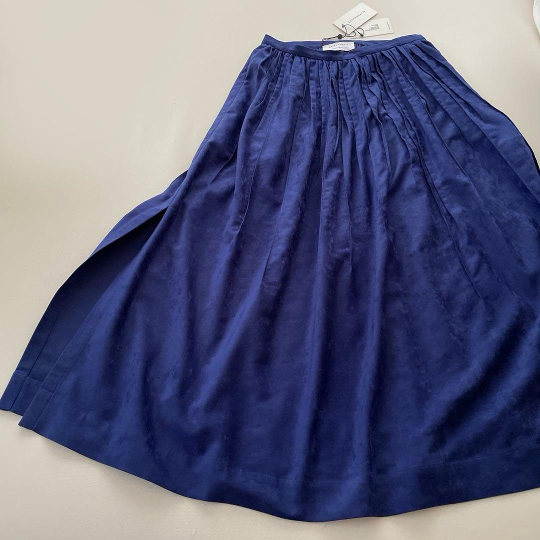 未使用 トゥモローランド サヤカデイヴィス ロングスカート フレア プリーツ