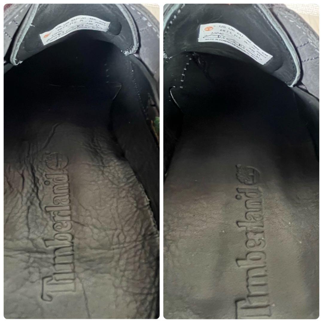 【極美品】TIMBERLAND　3EYE デッキシューズ　革靴　ブーツ　26