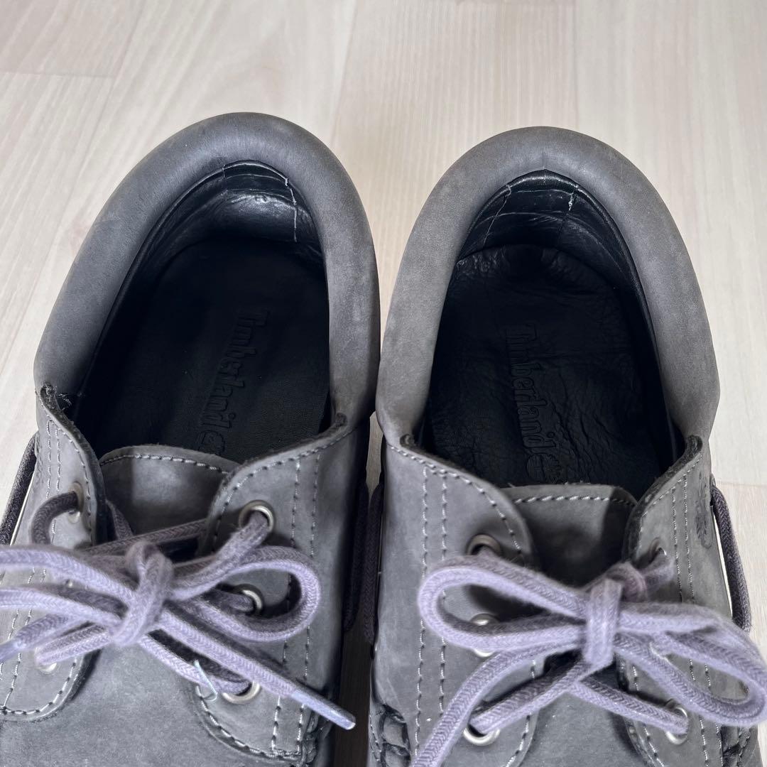 【極美品】TIMBERLAND　3EYE デッキシューズ　革靴　ブーツ　26