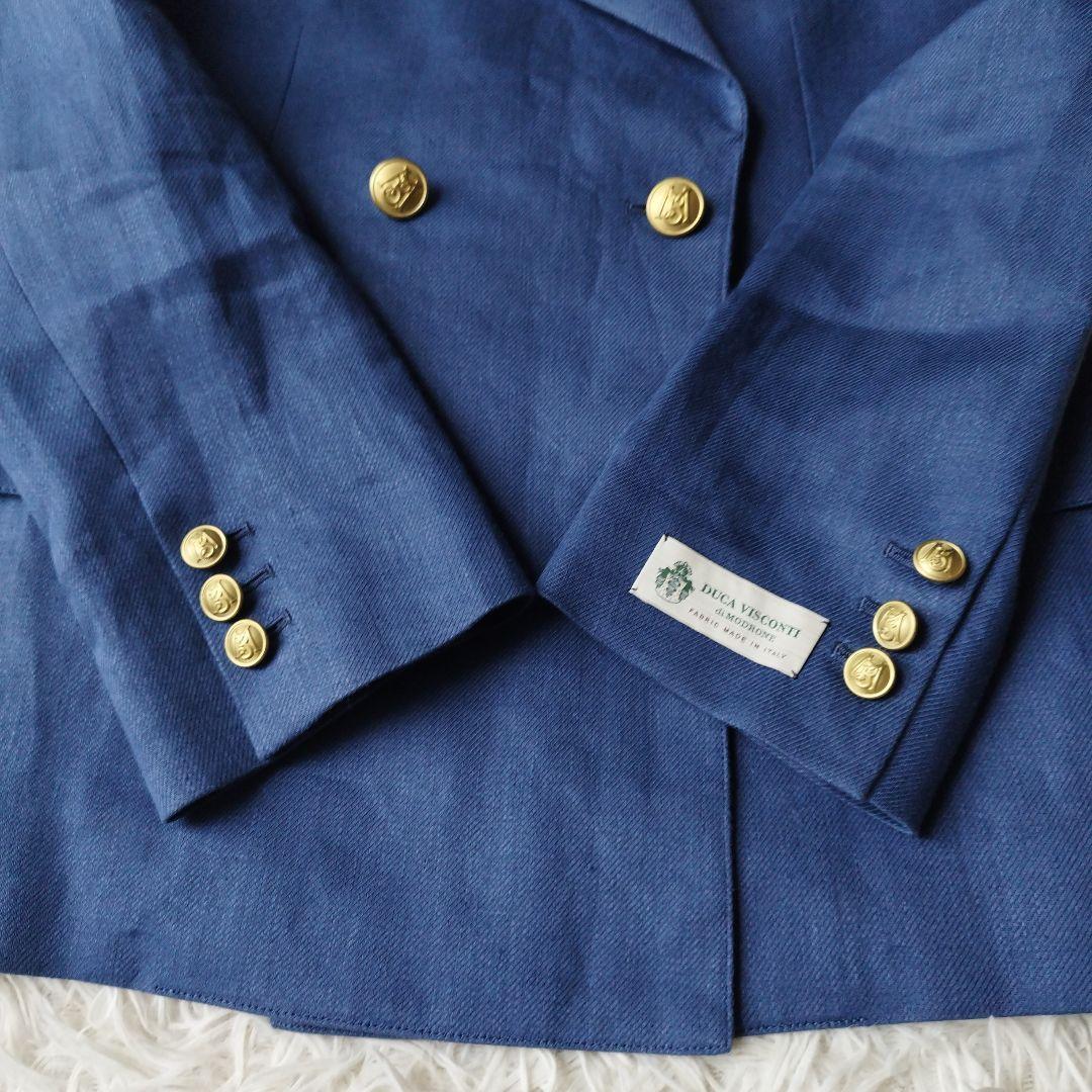 希少♡新品タグ付✨マディソンブルー W6B SHORT JKT LINEN 02