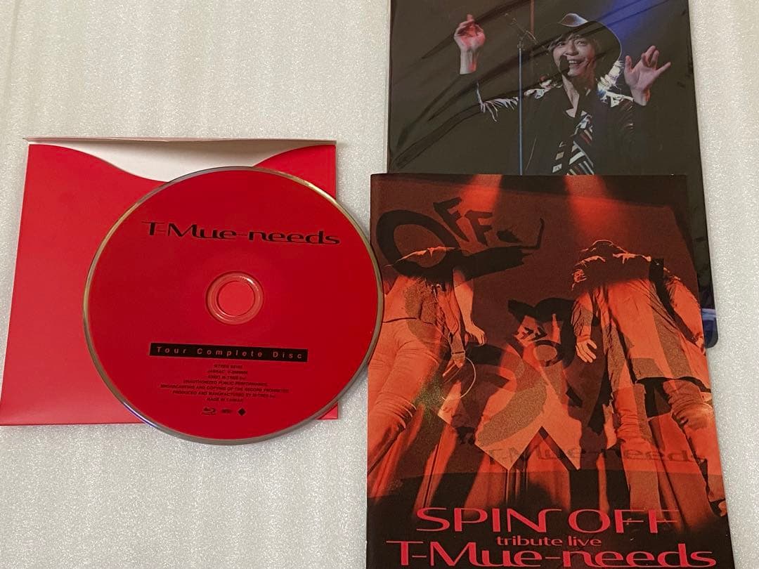 宇都宮隆 SPIN OFF T-Mue-needs FC限定版 Blu-ray