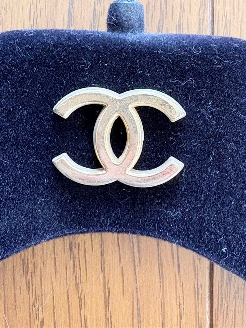 CHANEL ベルベットハンガー 3本セット