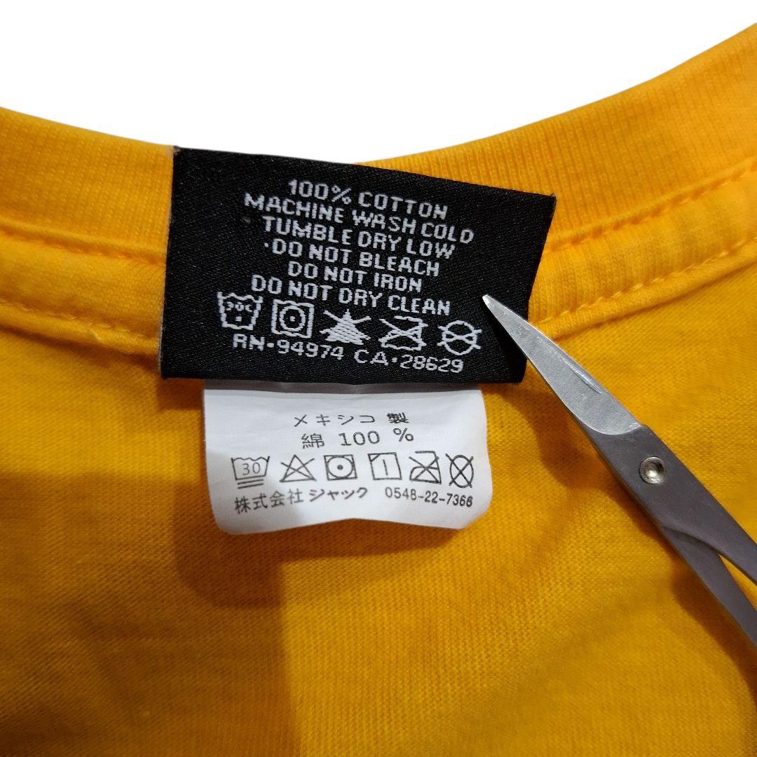 （美品）Stüssy イエロー Tシャツ