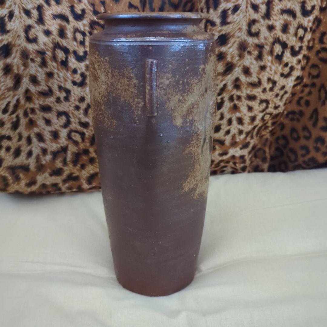 【壺】【花瓶】骨董品 陶芸 工芸 華道 陶器