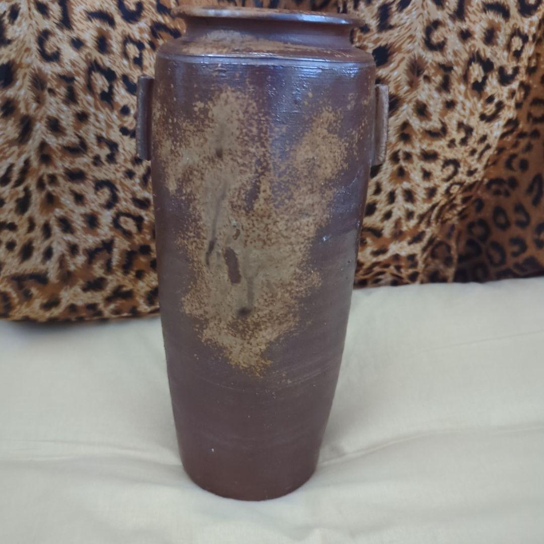 【壺】【花瓶】骨董品 陶芸 工芸 華道 陶器