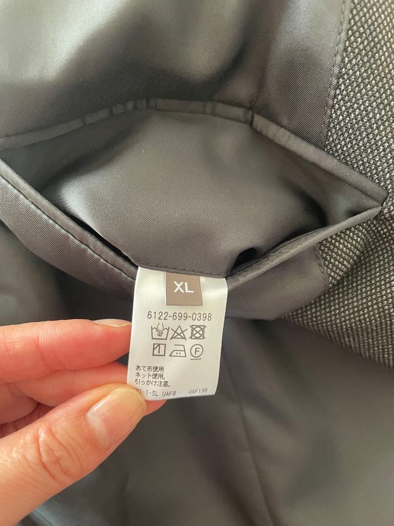 UNITED ARROWS ウールライク 2ボタンジャケット XL