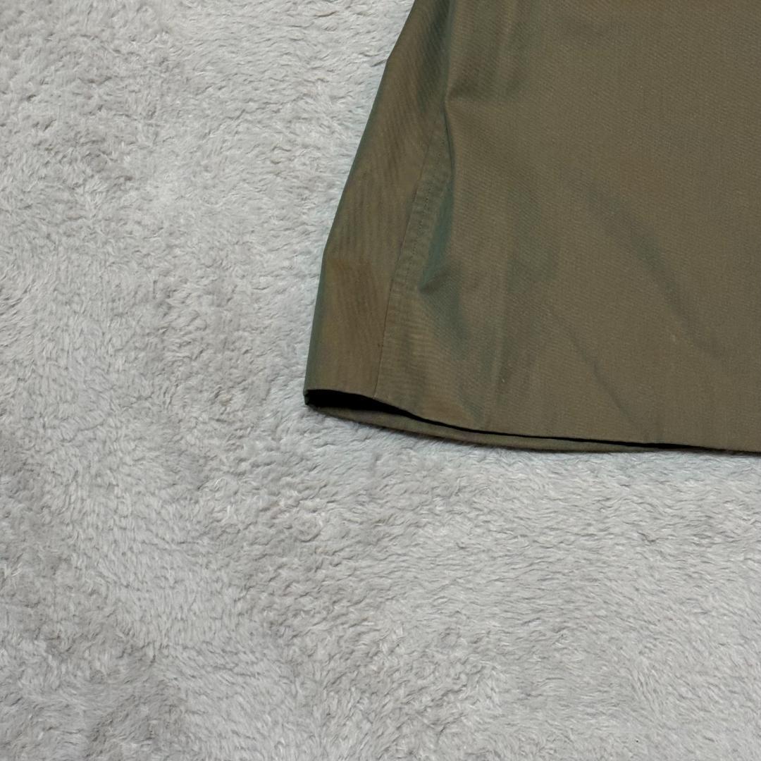 希少 BURBERRY 玉虫色 トレンチコート ノバチェック レディースL