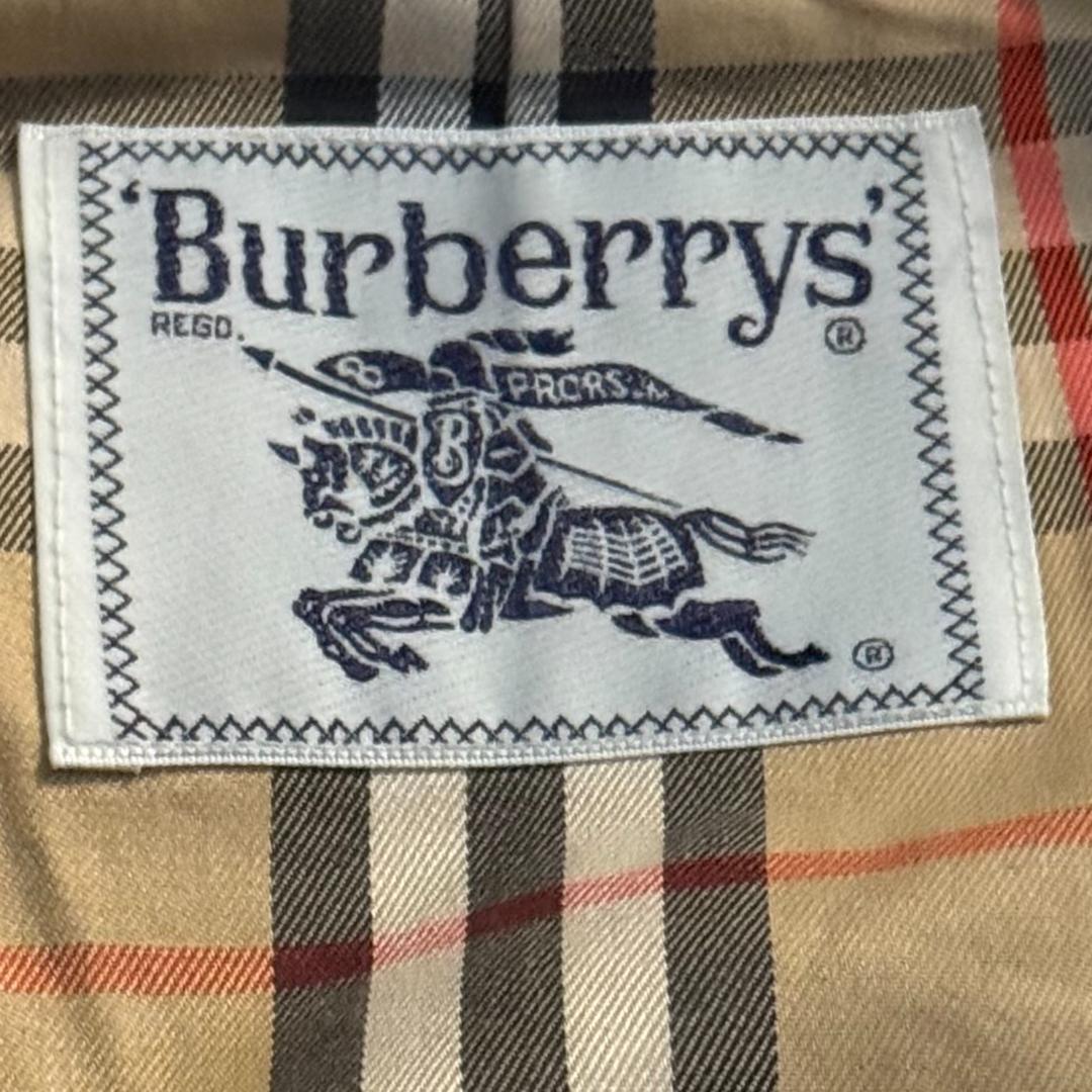 希少 BURBERRY 玉虫色 トレンチコート ノバチェック レディースL