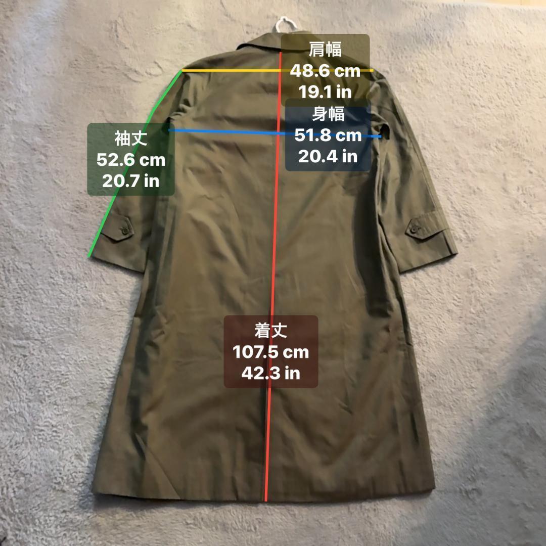 希少 BURBERRY 玉虫色 トレンチコート ノバチェック レディースL
