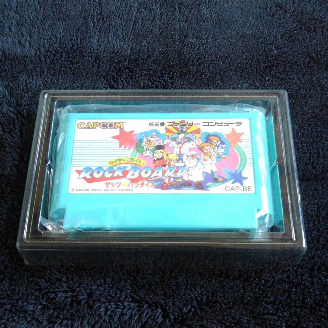 ⬛激レア商品‼☆FC☆ワイリー＆ライトのROCK BOARD/ザッツ☆パラダイス
