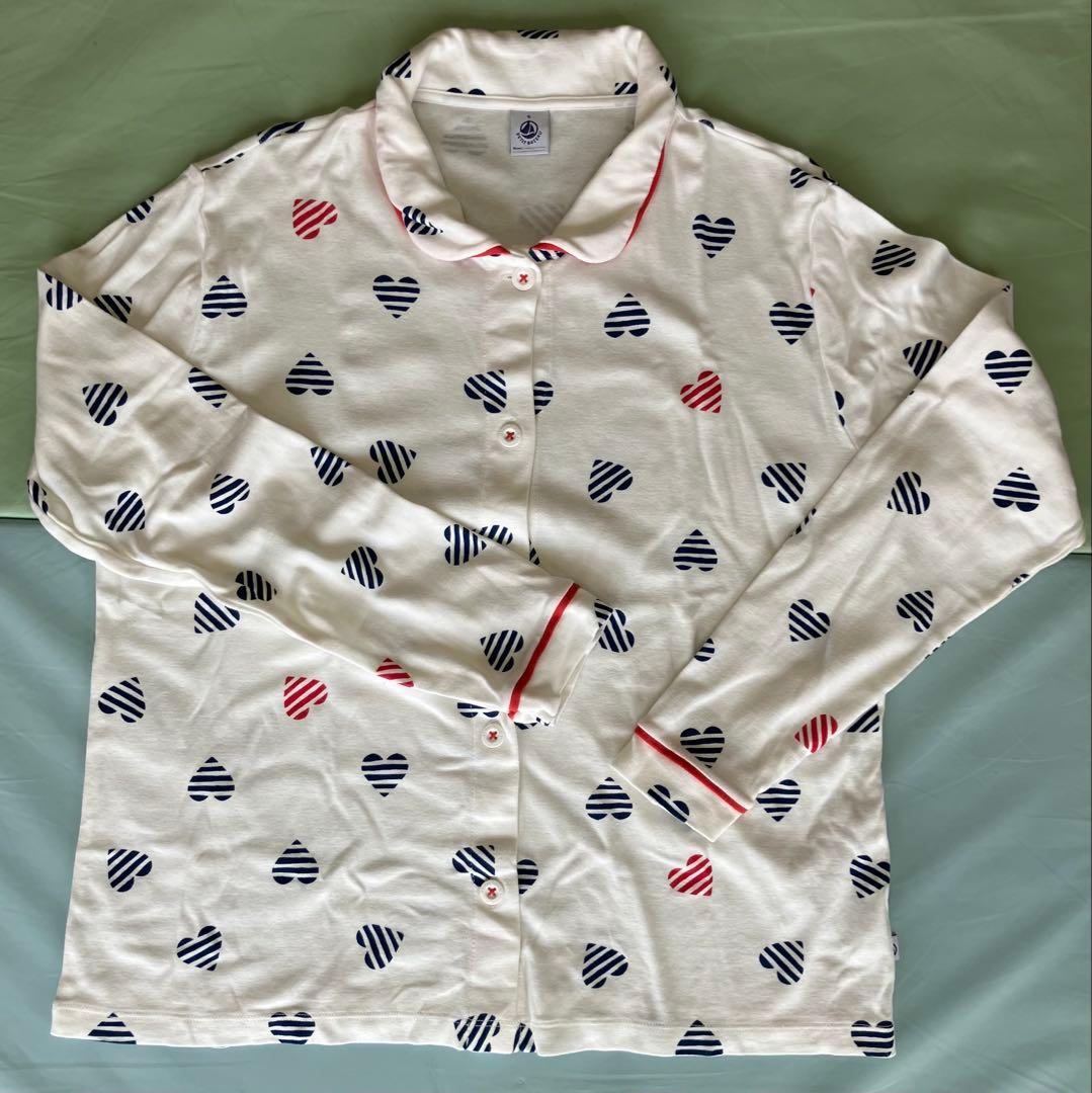 【新品】プチバトー ハート パジャマ レディース S