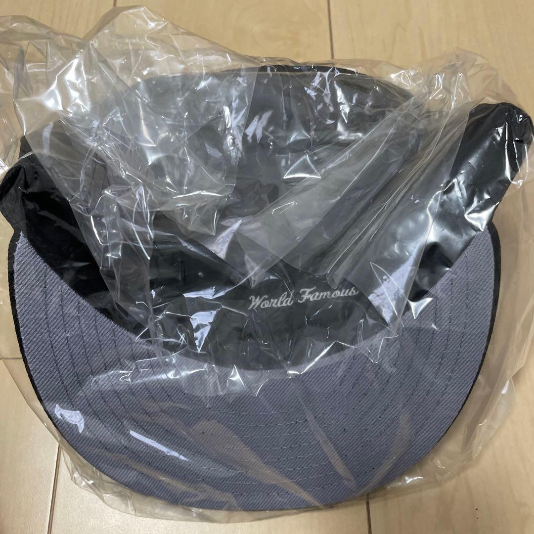 Supreme World Famous Box Logo キャップ黒