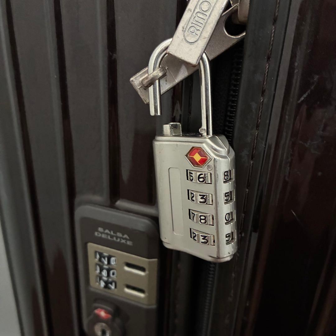【訳あり】RIMOWA サルサ デラックス104L 大容量 4輪 ブラウン 茶色