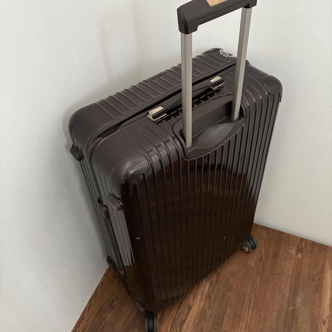 【訳あり】RIMOWA サルサ デラックス104L 大容量 4輪 ブラウン 茶色