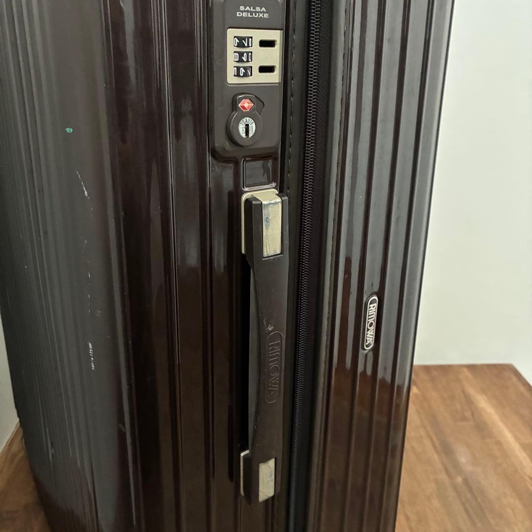 【訳あり】RIMOWA サルサ デラックス104L 大容量 4輪 ブラウン 茶色