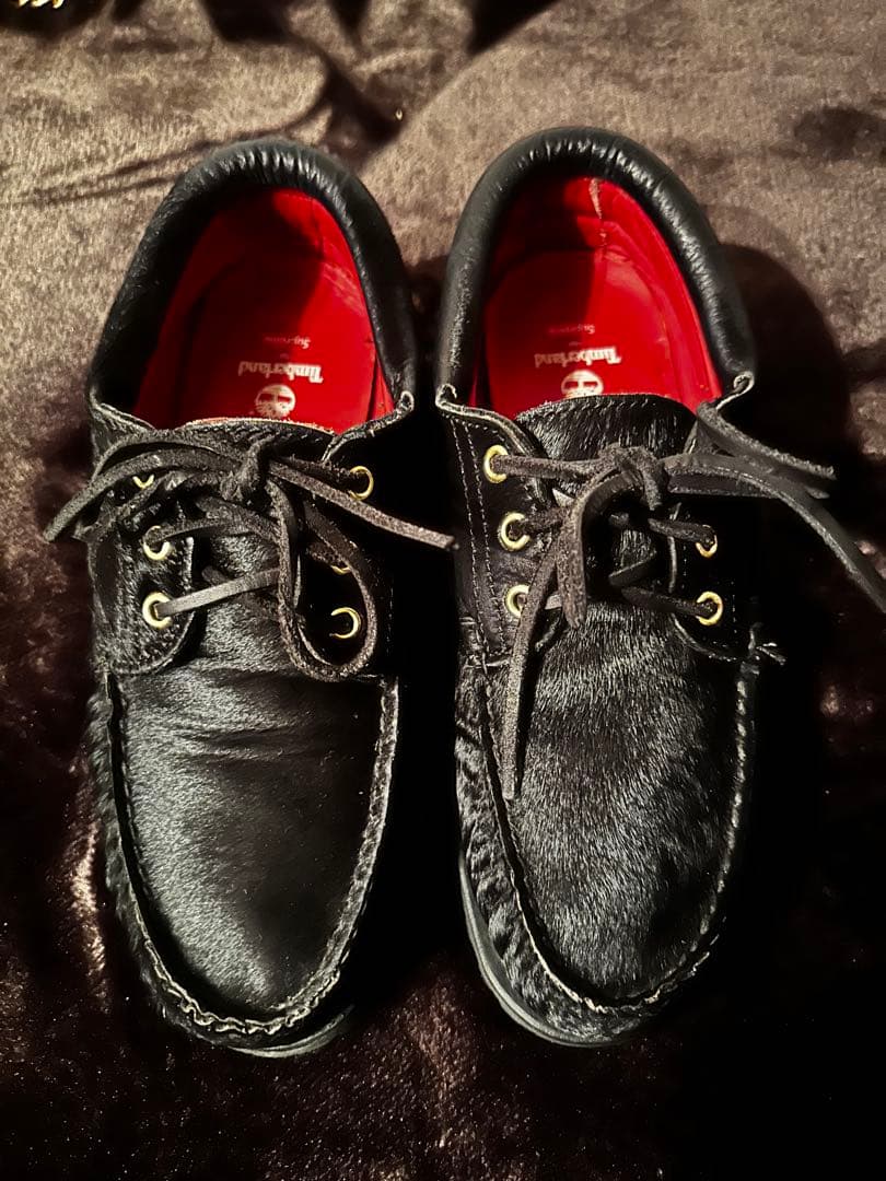 靴 26 Supreme Timberland 3 eye Classic Lug