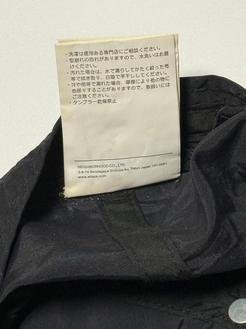 WTAPS キャップ ナイロン ブラック