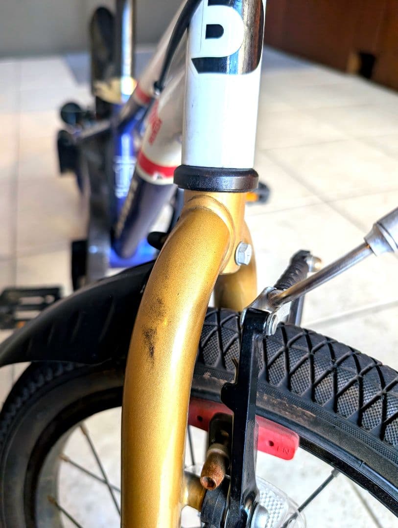 【bosuke】絶版dバイク　16インチ　ホンダ　HONDA トリコロール